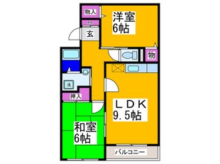 メゾン深井の物件間取画像